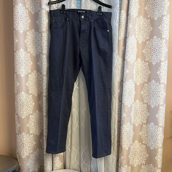 Kirklands signature pants color navy size 34/30 - Picture 1 of 4